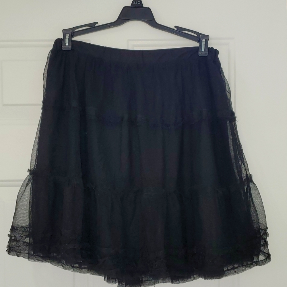 Black tutu skirt